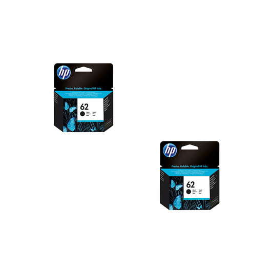 2 x HP 62 Black inks