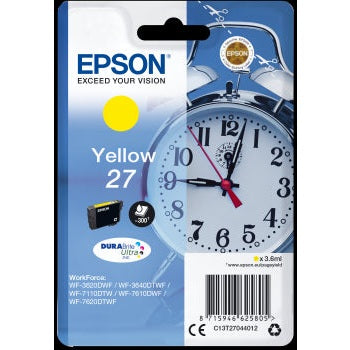 Epson Original T27 Yellow Durabrite Ultra Ink