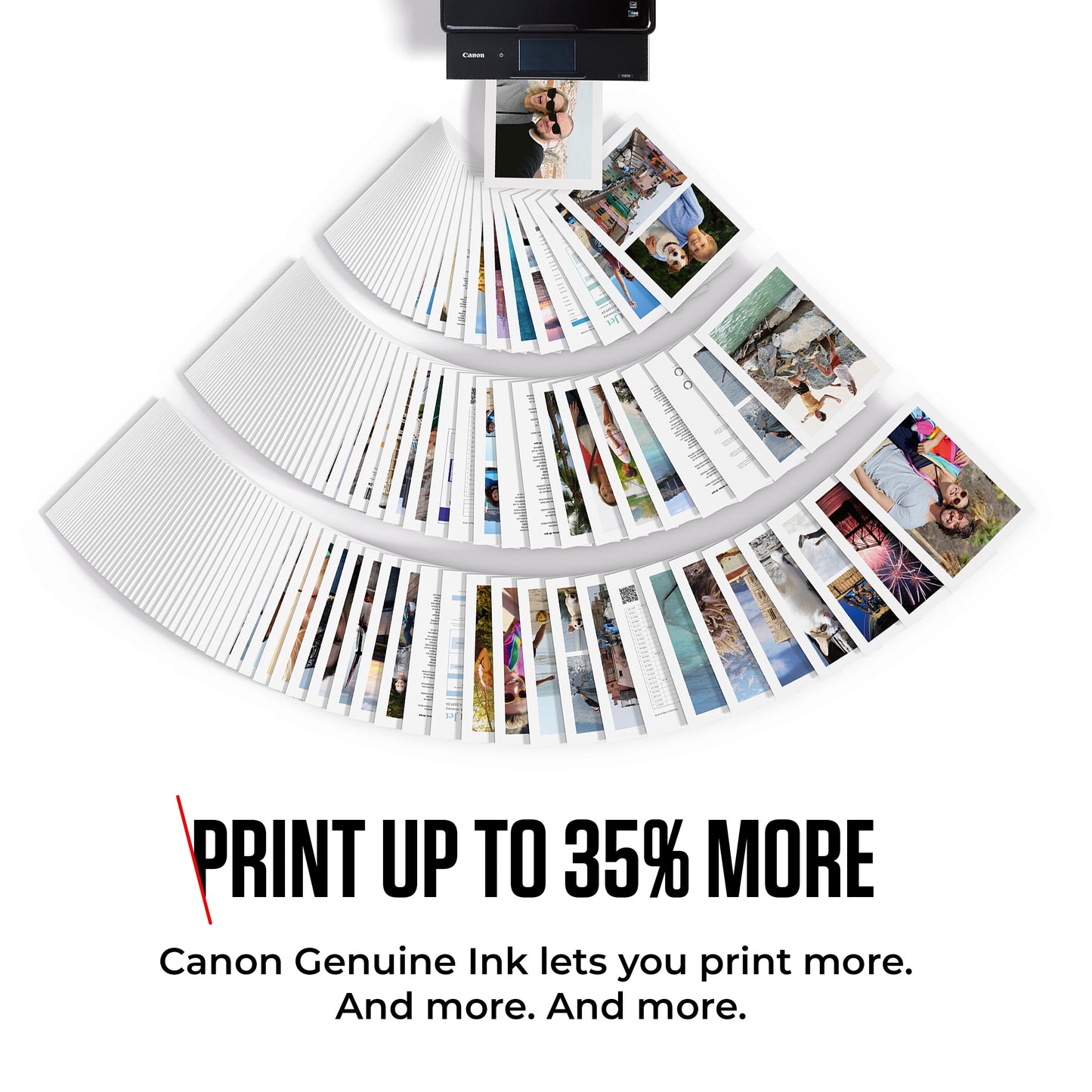 Canon PG-540L / CL-541XL High Yield Genuine Ink Cartridges, Pack of 2 Colour & Black ; Includes 50 Sheets of 4x6 Canon Photo Paper - 5224B012
