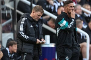 Newcastle manager Eddie Howe