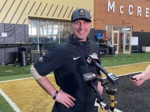 Wake Forest Opens Spring Camp