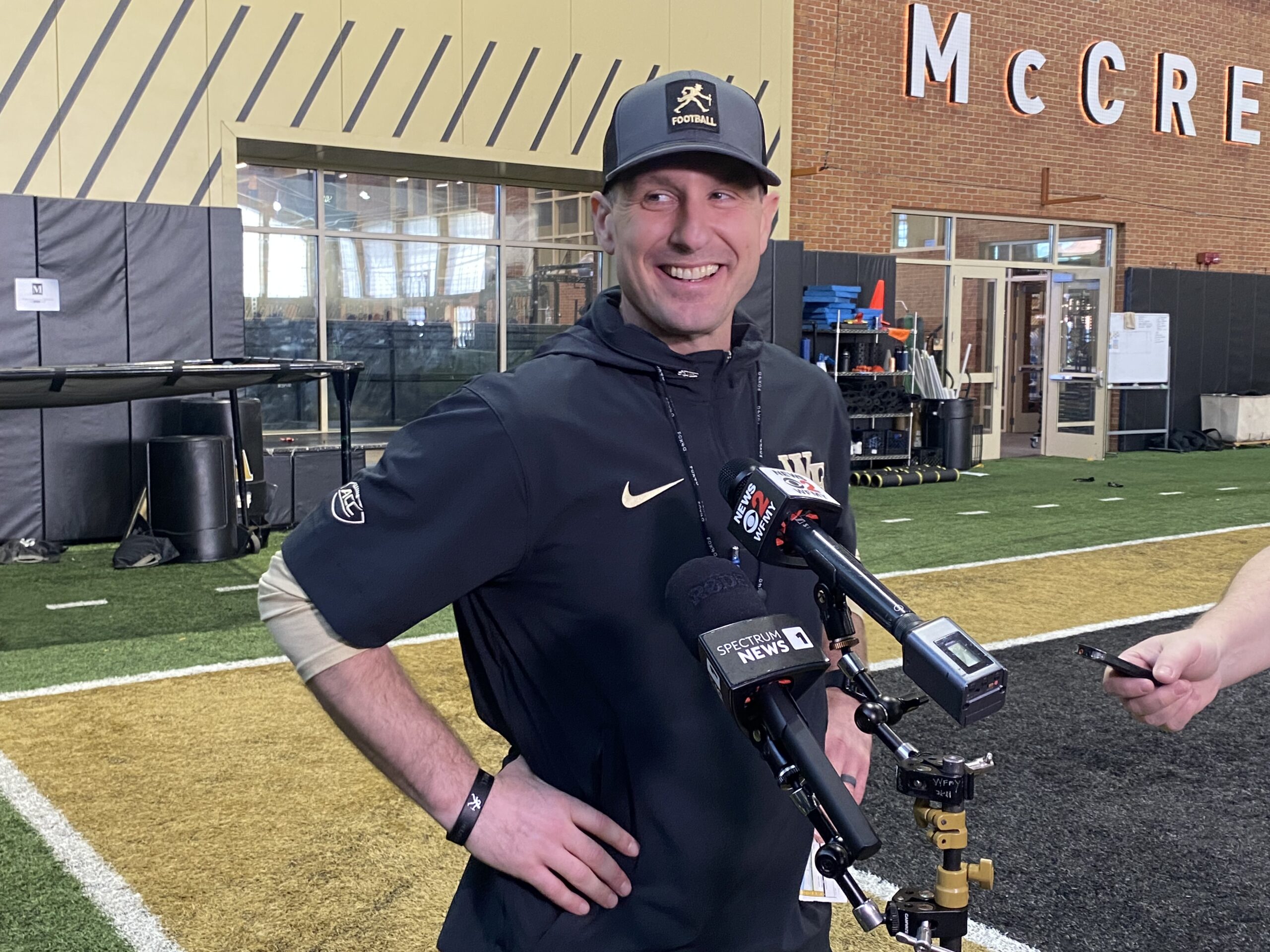 Wake Forest Opens Spring Camp