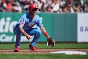 Thomas Saggese will start the season in the minors, but could soon be promoted to the Cardinals roster.