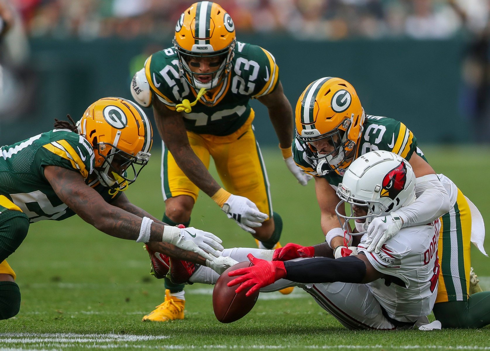 Green Bay Packers cornerback Jaire Alexander
