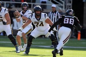 Jets mock draft prospect Wyatt Millum, OT, West Virginia