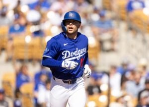 Dalton Rushing did not make the Dodgers' big league roster to start the season