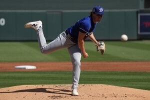 Landon Knack was one of three players optioned to Triple-A by the Dodgers ahead of their stateside Opening Day in LA.