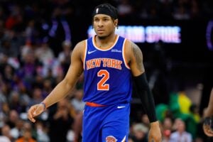 Miles McBride could become a full time starter for the Knicks.